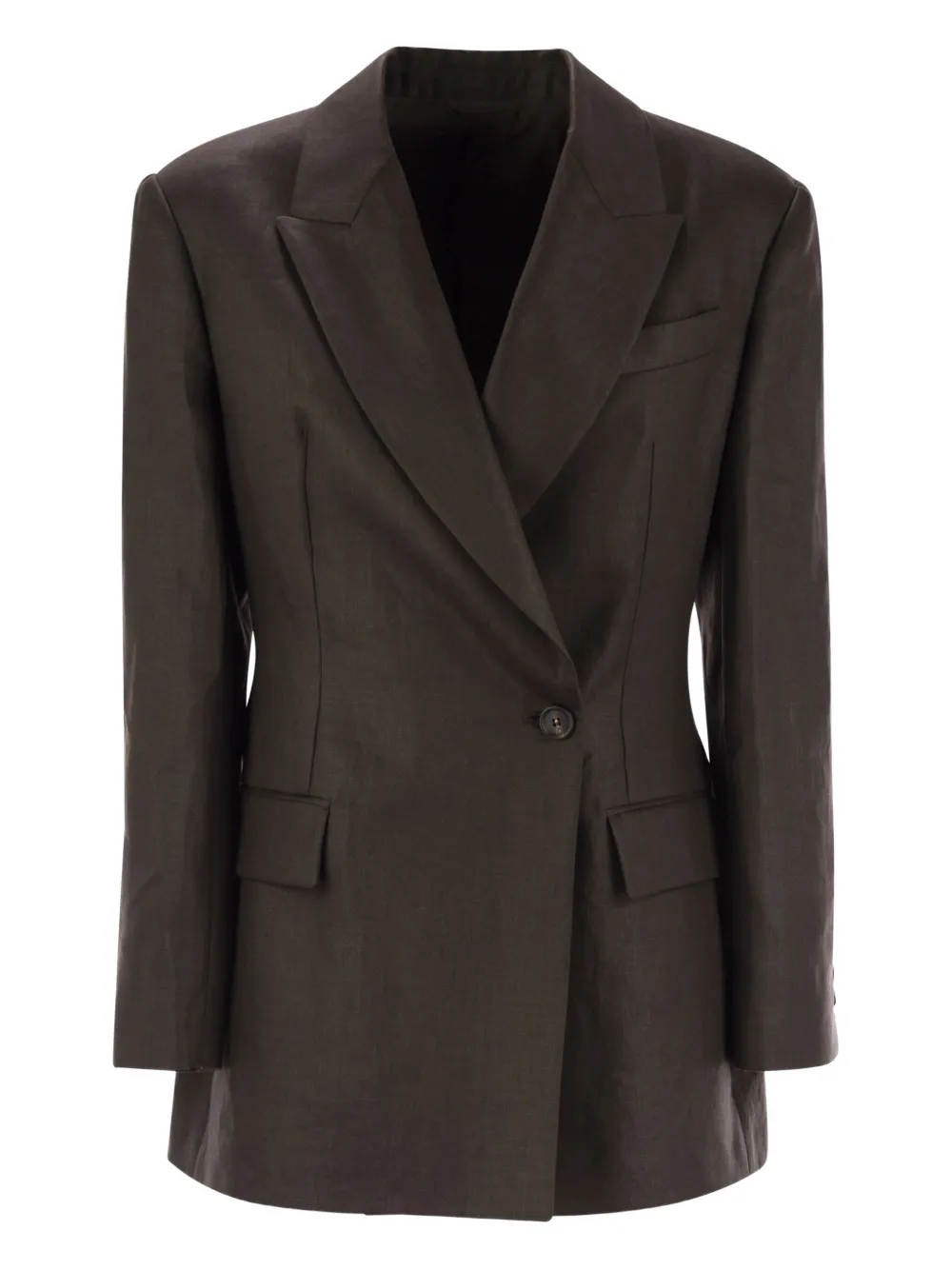 Brunello Cucinelli Blazer doppiopetto - Marrone