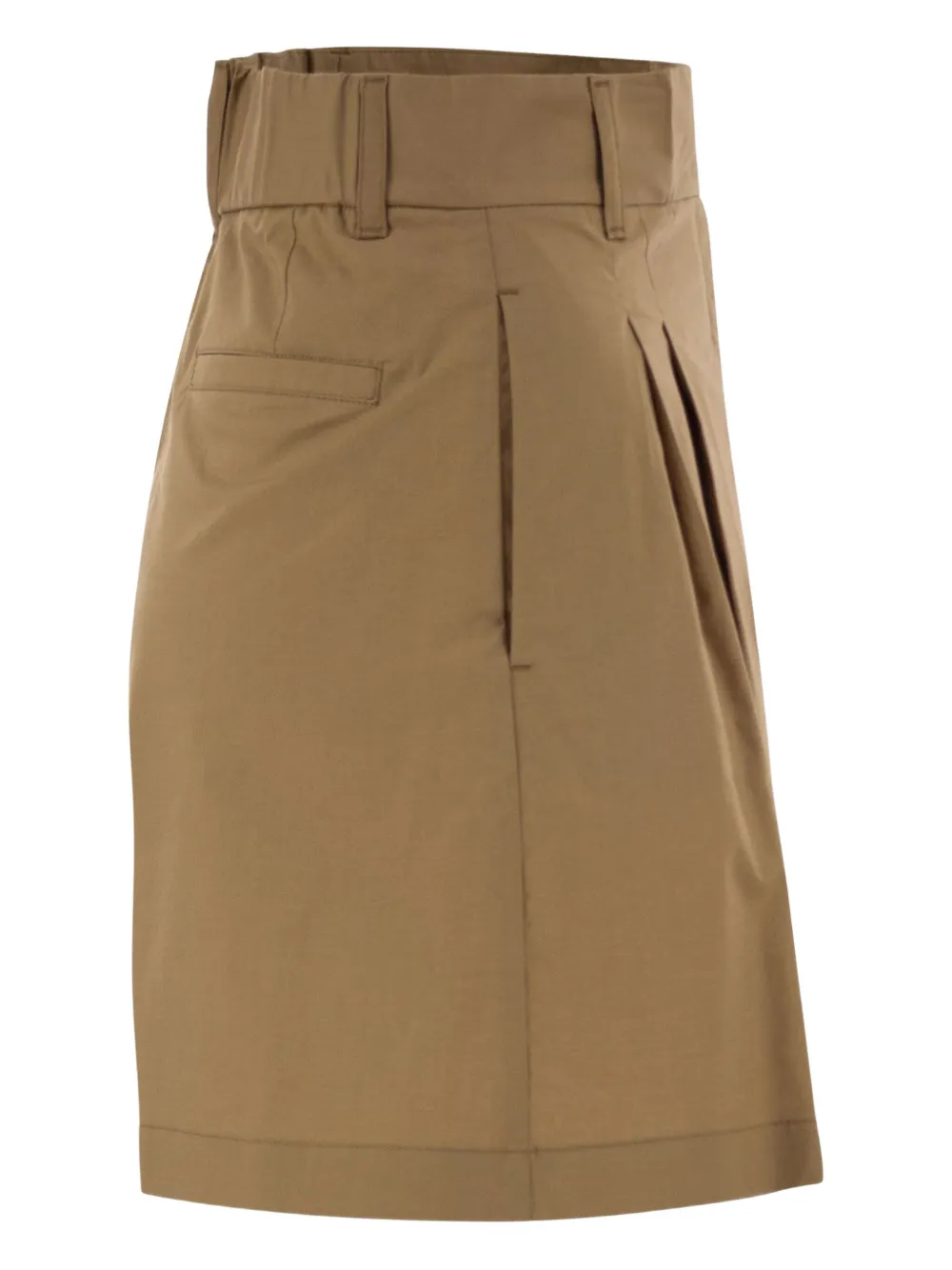  Herno Button Zip-fastening Shorts - Brown 