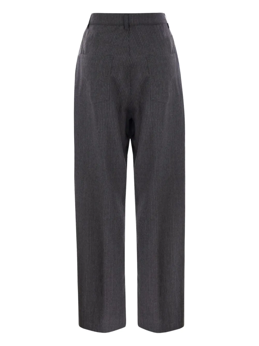 Fabiana Filippi Broek met krijtstreep - Grijs