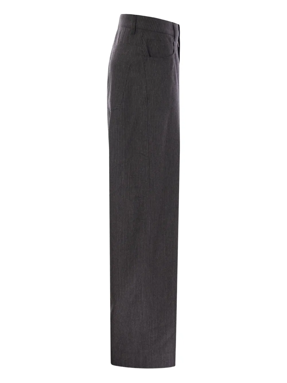 Fabiana Filippi Broek met krijtstreep Grijs