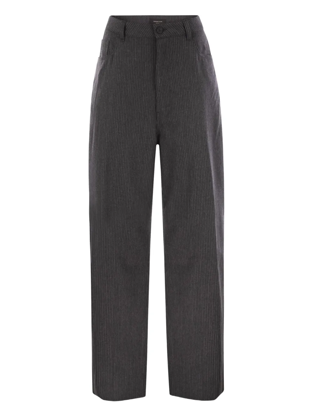 Fabiana Filippi Pantaloni gessati - Grigio