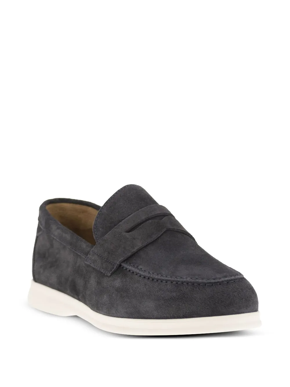 Doucal's Mask penny loafers Blauw