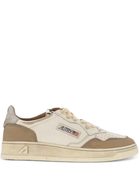 Autry Medalist weathered low-top sneakers
