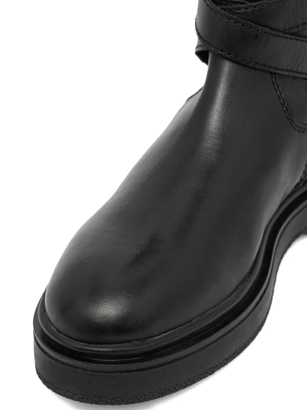 Blauer Hanna buckle-strap boots Zwart