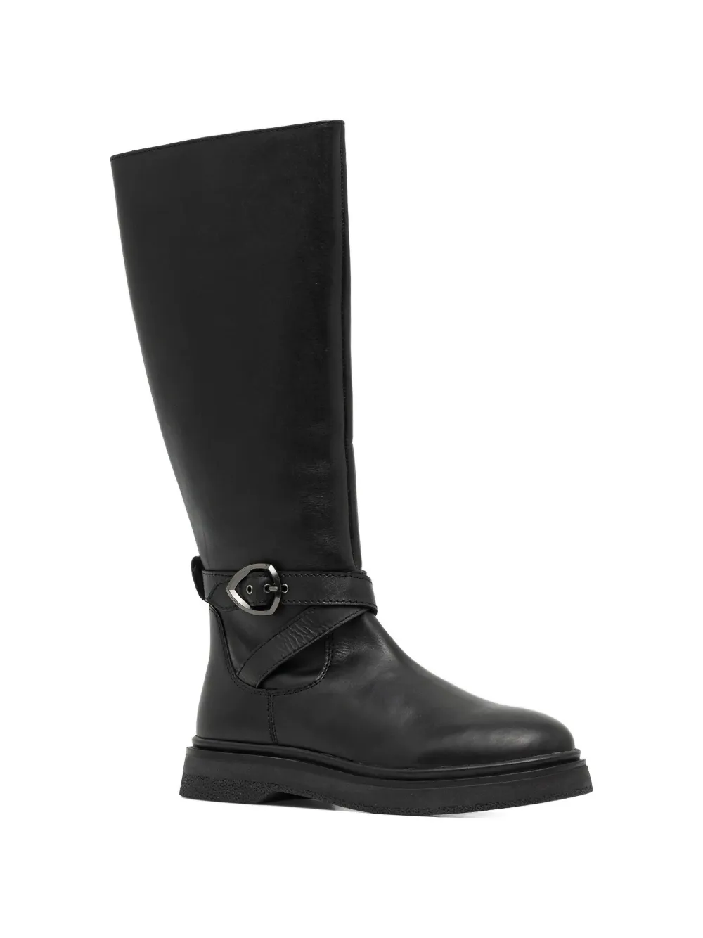 Blauer Hanna buckle-strap boots Zwart