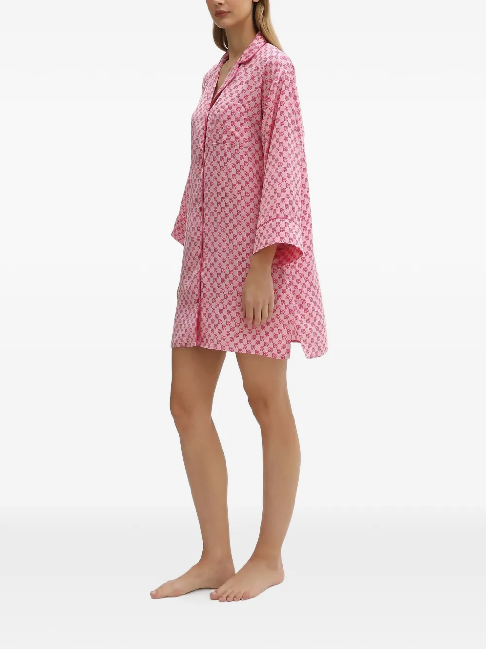 DKNY buttoned patterned nightdress | Nightdresses | Image 2