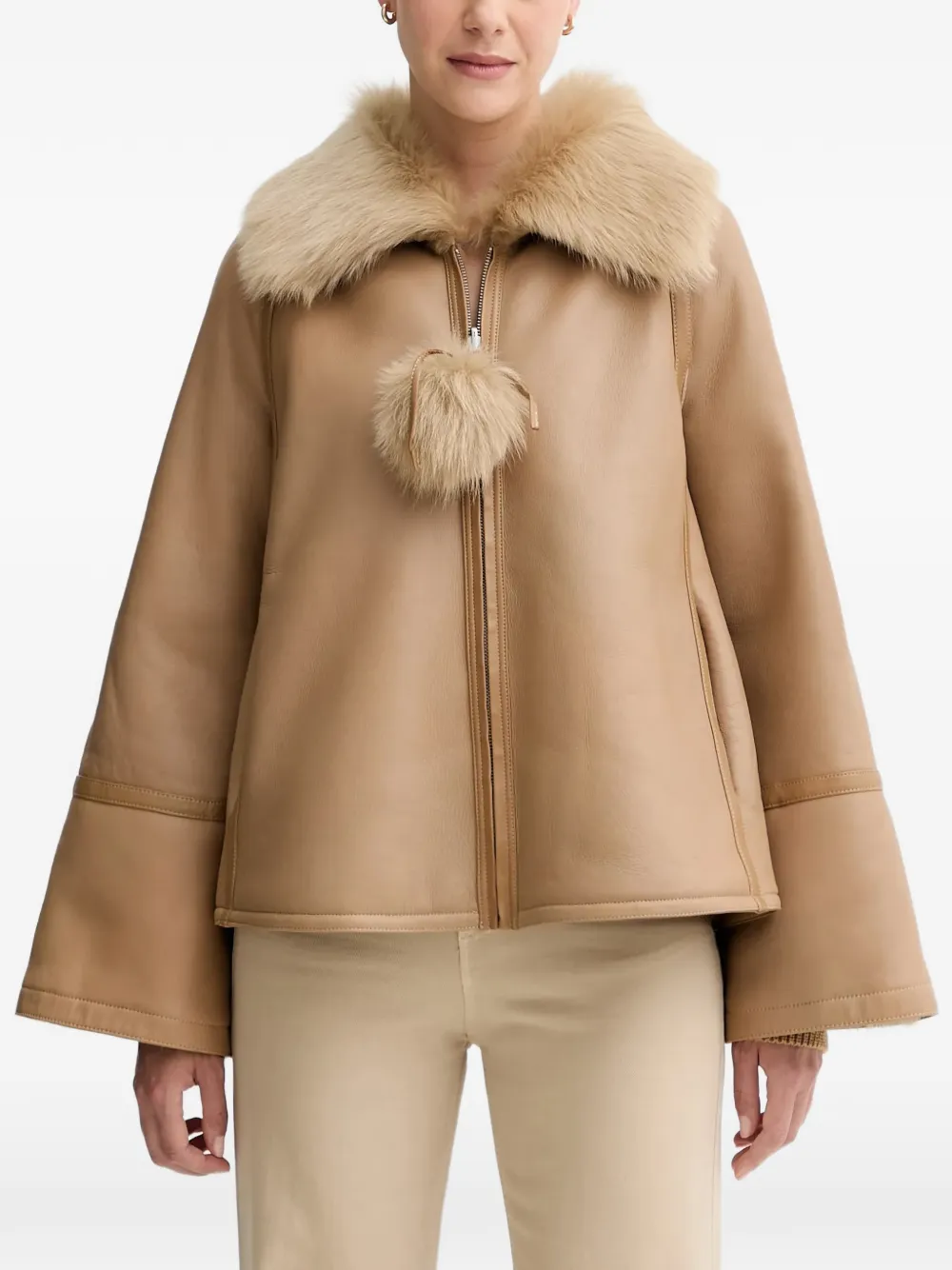By Malene Birger Reversible Jacket In Neutral