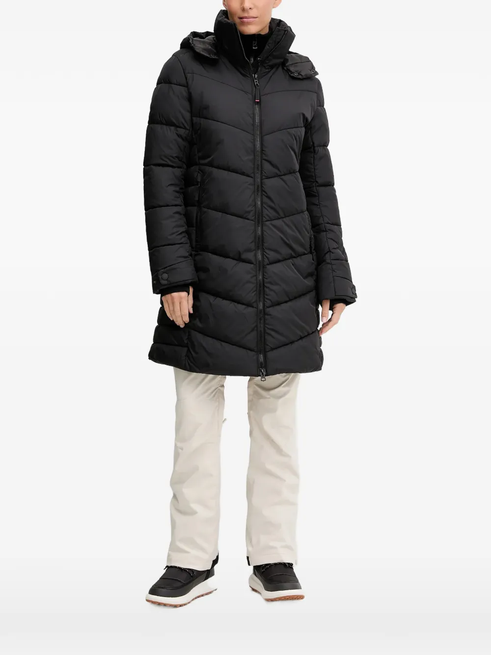Bogner Fire+ice Aenny Hooded Padded Coat In Multi