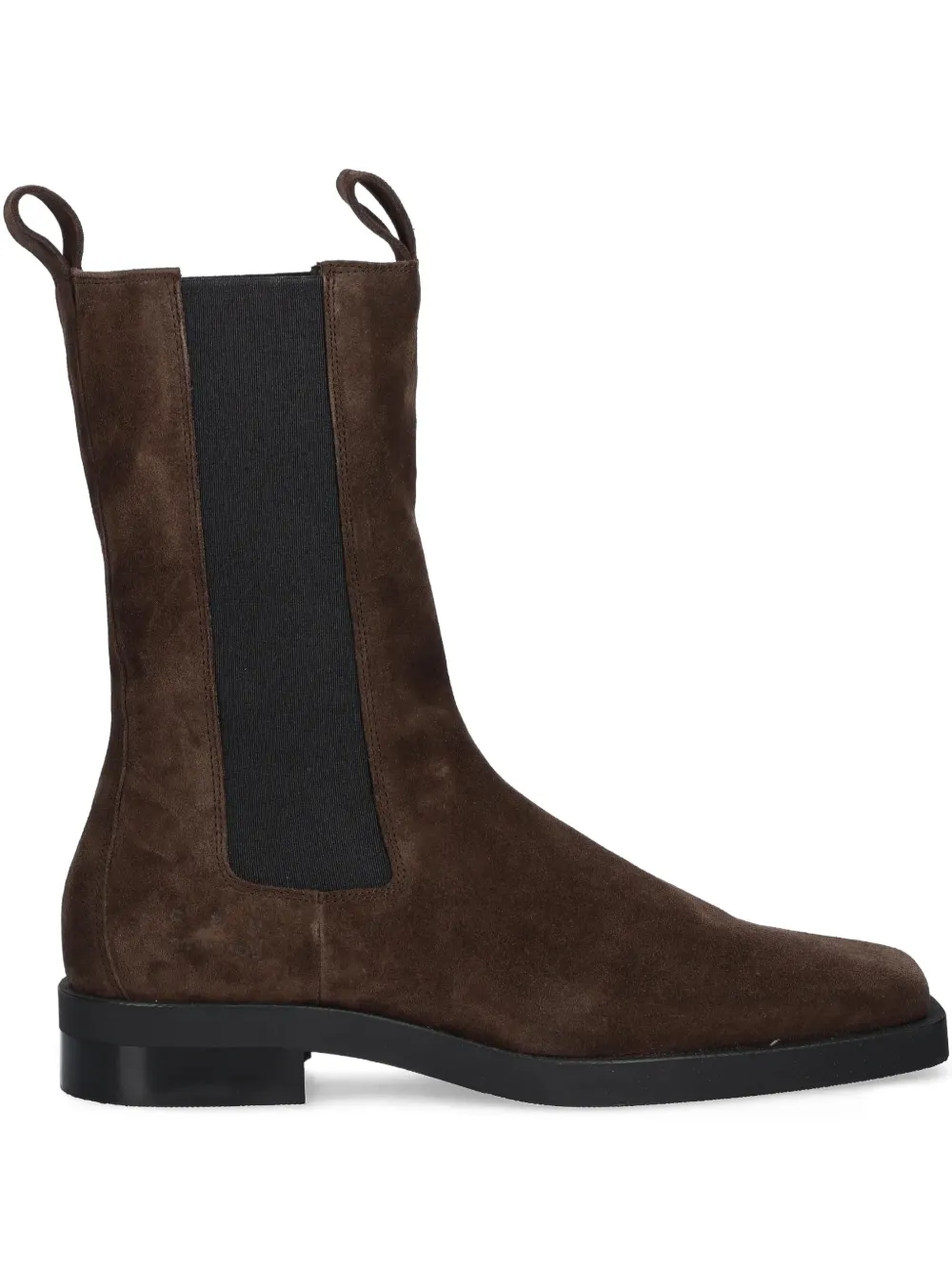Copenhagen pull-tab Chelsea boots - Marrone