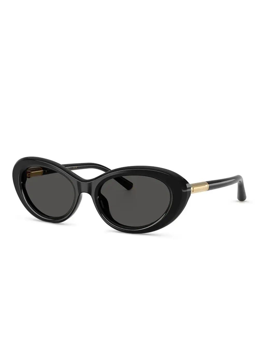 Dolce & Gabbana Eyewear Marlene oval-frame sunglasses - Zwart
