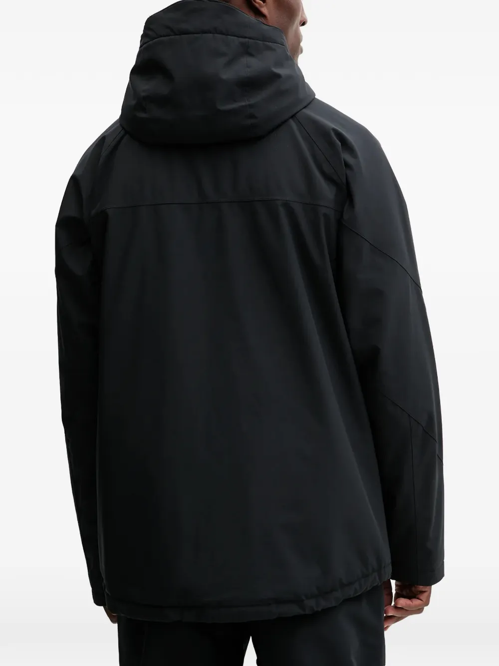 Hooded Zip-Fastening Ski Jacket