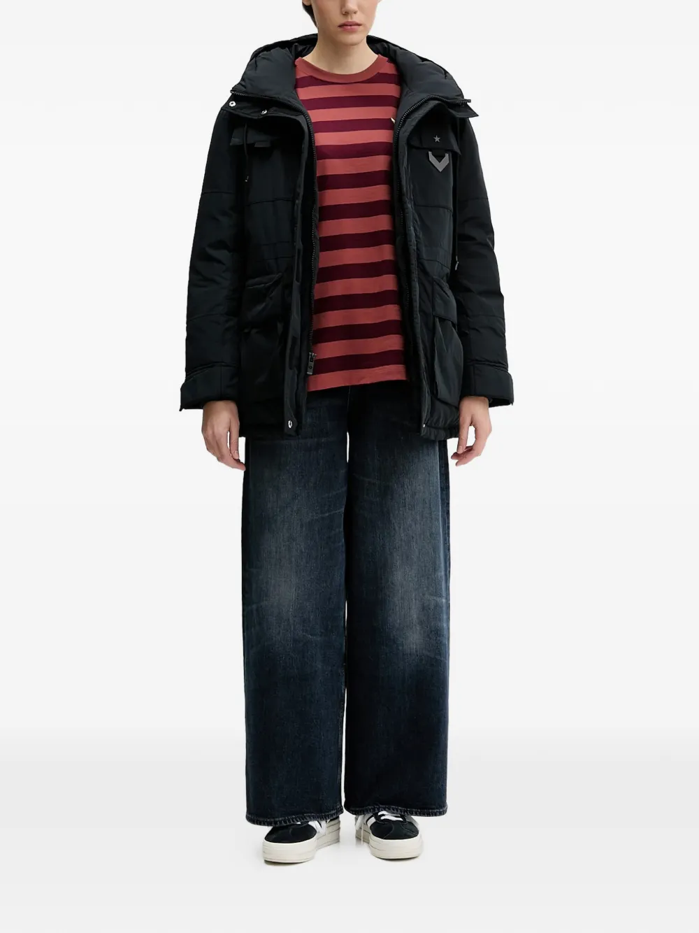 Converse hooded patch jacket | Chamarras oversize | Image 2