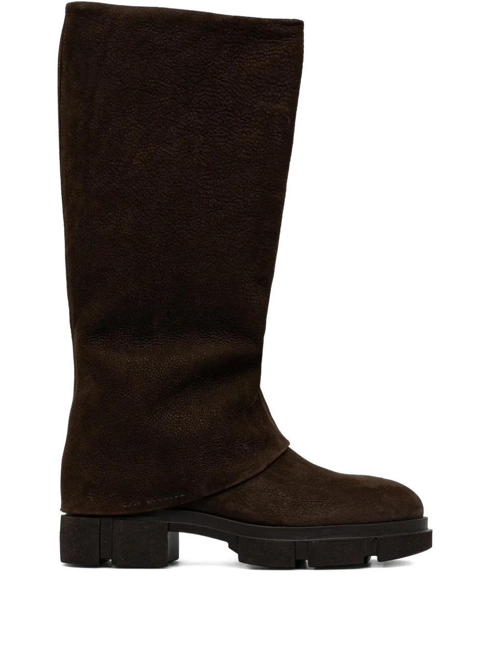 Copenhagen chunky-sole knee-high boots Bruin