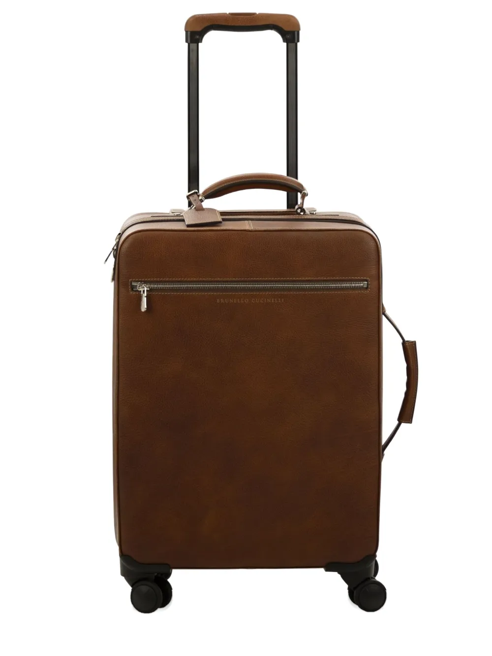 Brunello Cucinelli Valigia con lavorazione in rilievo - Marrone