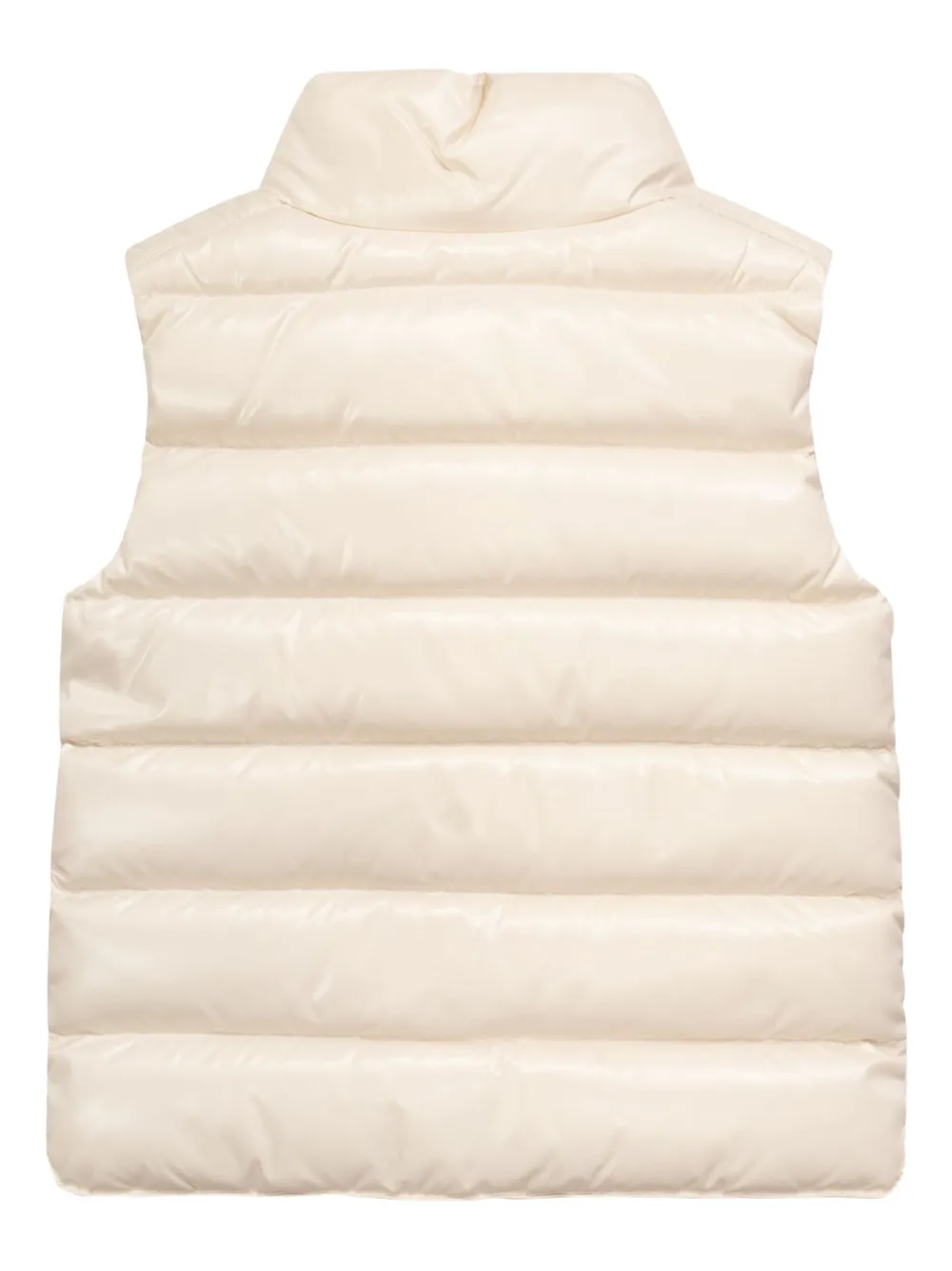 Moncler Enfant Bernard gewatteerde bodywarmer met rits - Beige