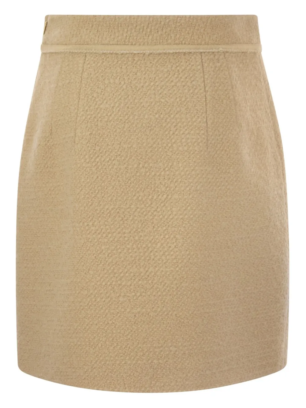  Fay Bouclé Mini Skirt - Neutrals 