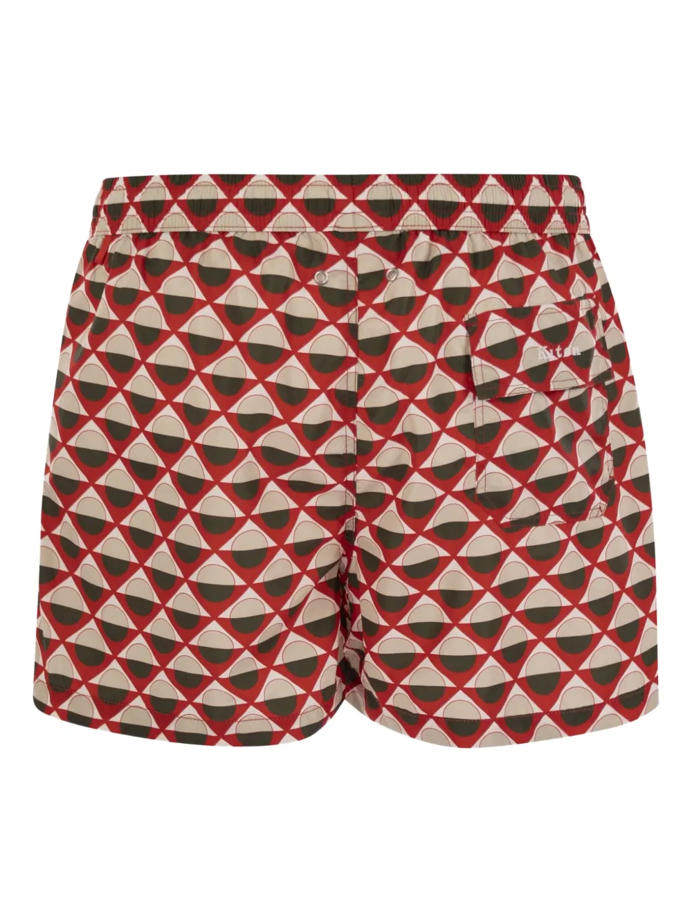 Kiton geometric-pattern swim shorts | Swim & Board Shorts | Image 2