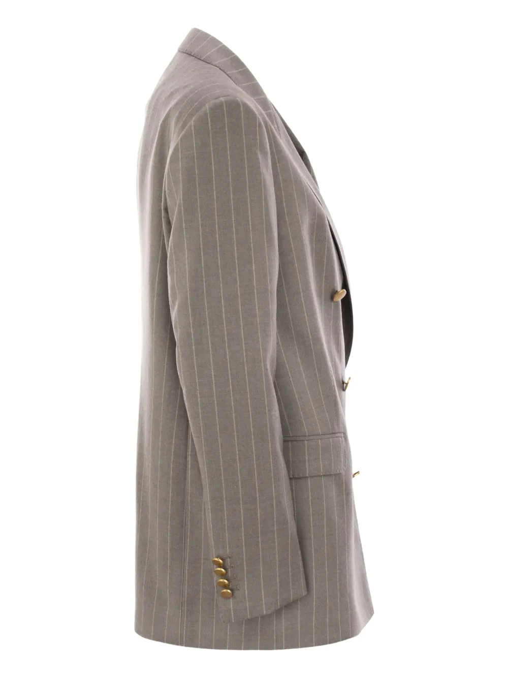 Tagliatore Blazer met krijtstreep - Grijs