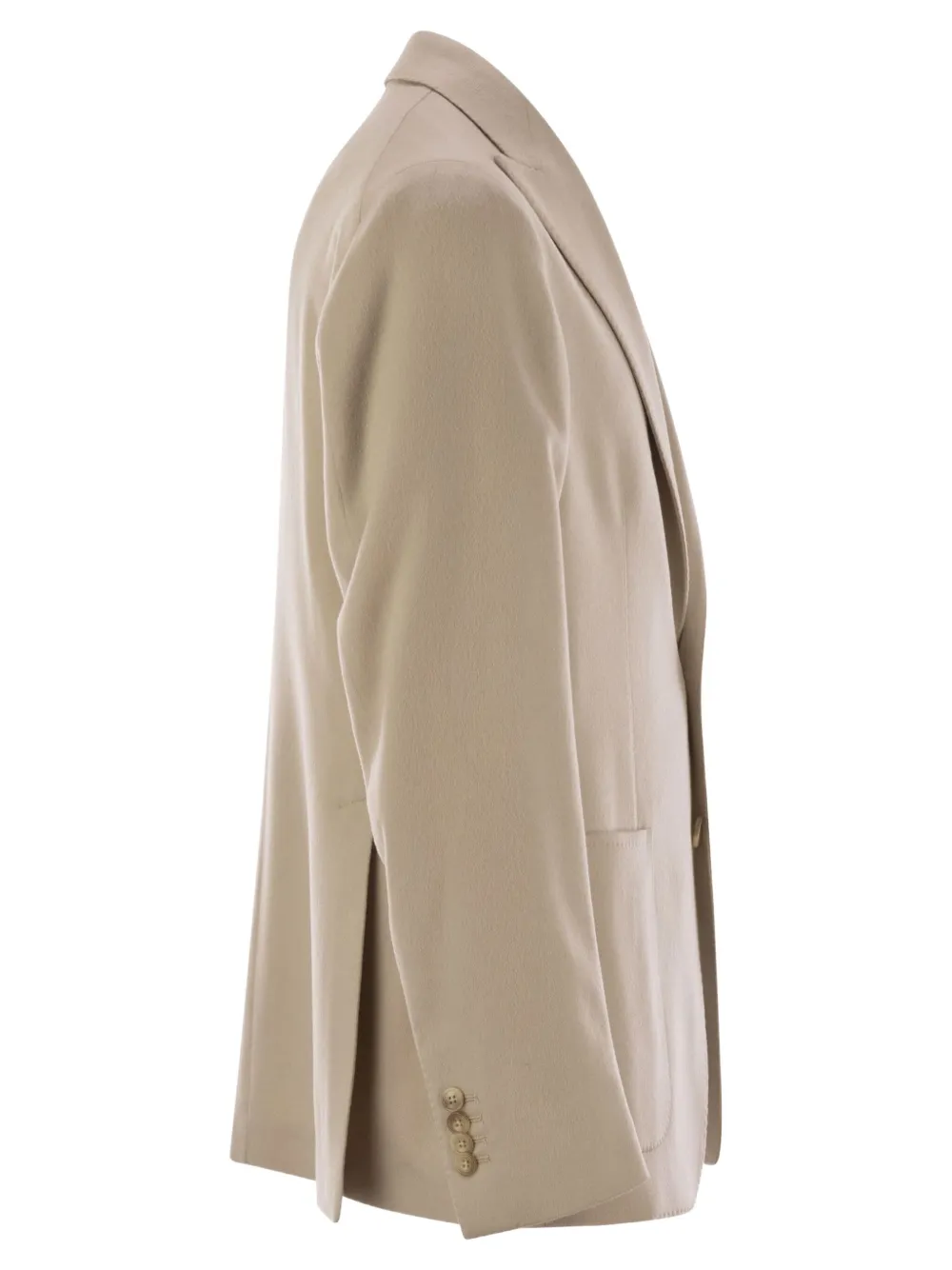 Tagliatore Jack met opgestikte zak en twee knopen Beige