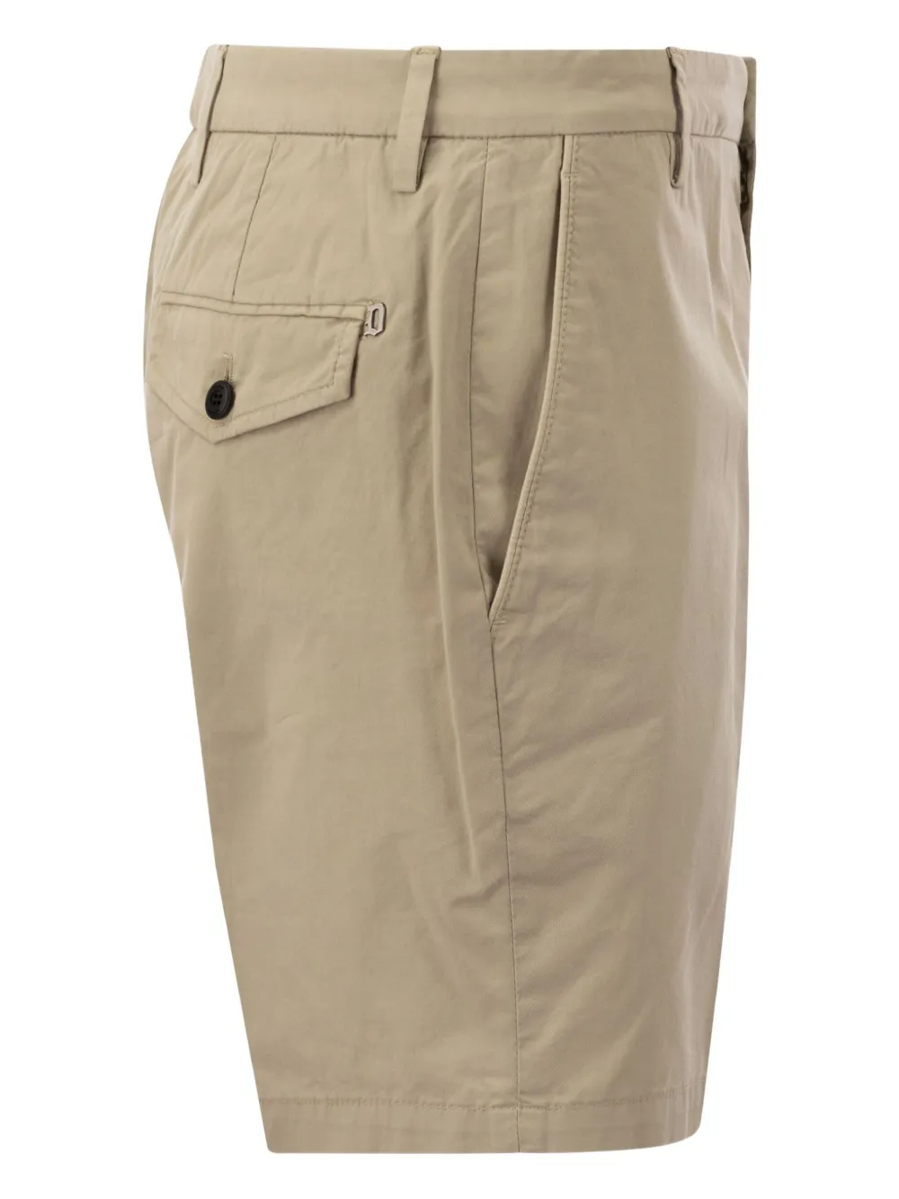  Dondup Belt Loops Manheim Shorts - Neutrals 