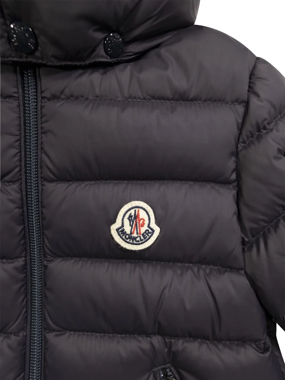 Moncler Enfant Jack met capuchon Blauw