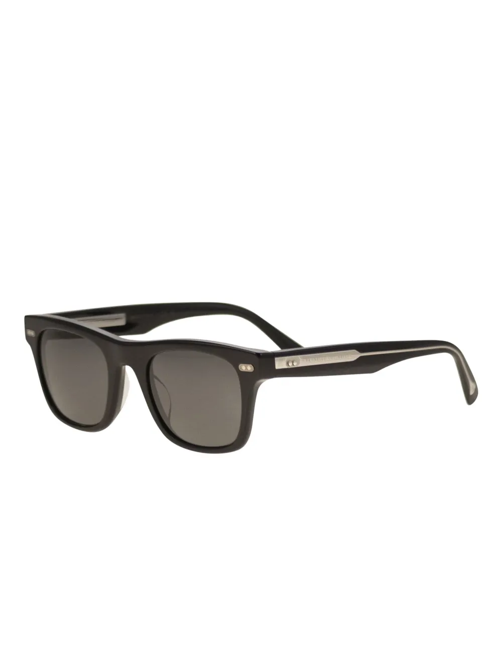 Brunello Cucinelli rectangular-frame sunglasses - Zwart