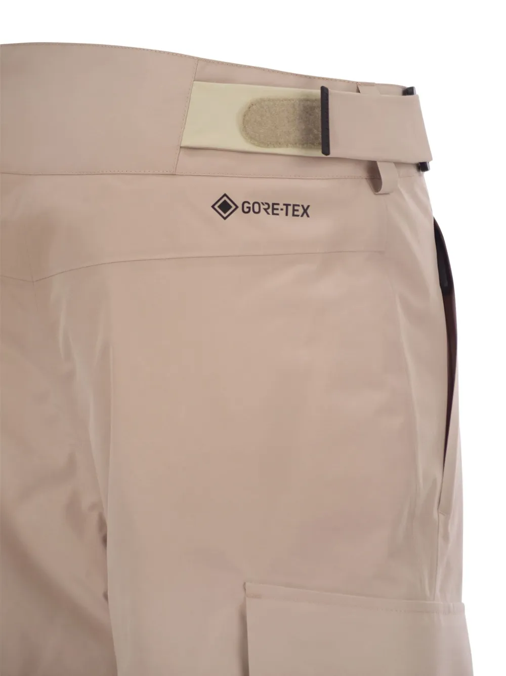 Moncler Gore-tex Cargo Trousers In Neutral