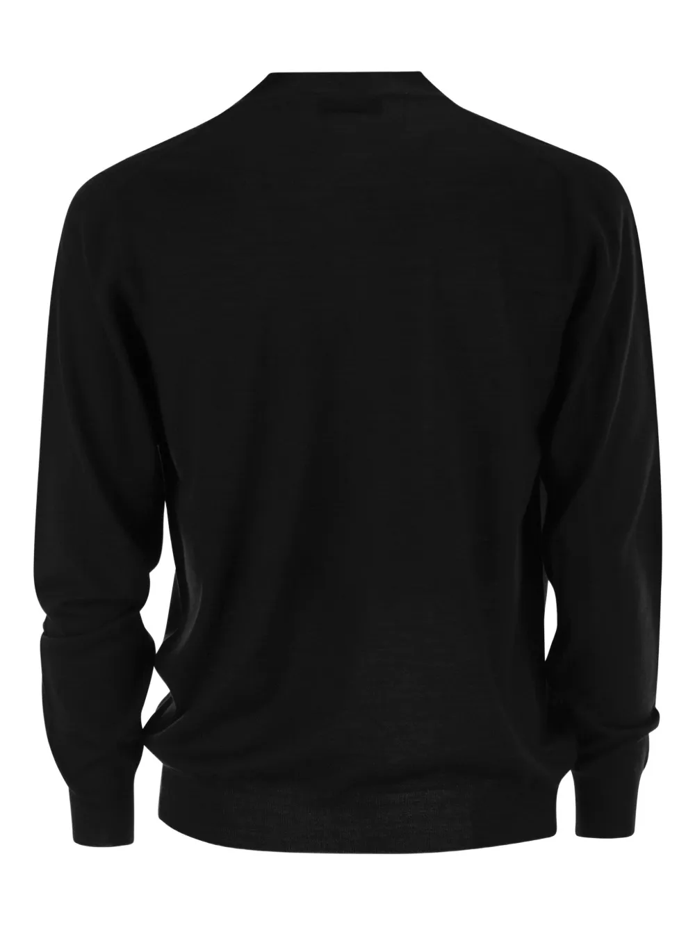  Fedeli V-neck Buttoned Cardigan - Black 