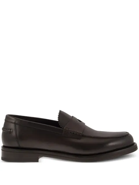 Doucal's leather loafers