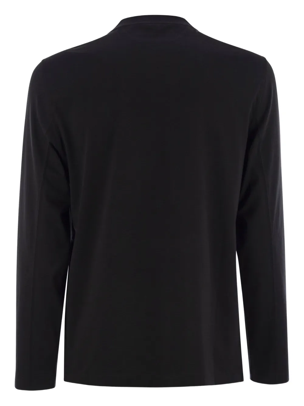 Brunello Cucinelli long-sleeve crew-neck T-shirt - Zwart