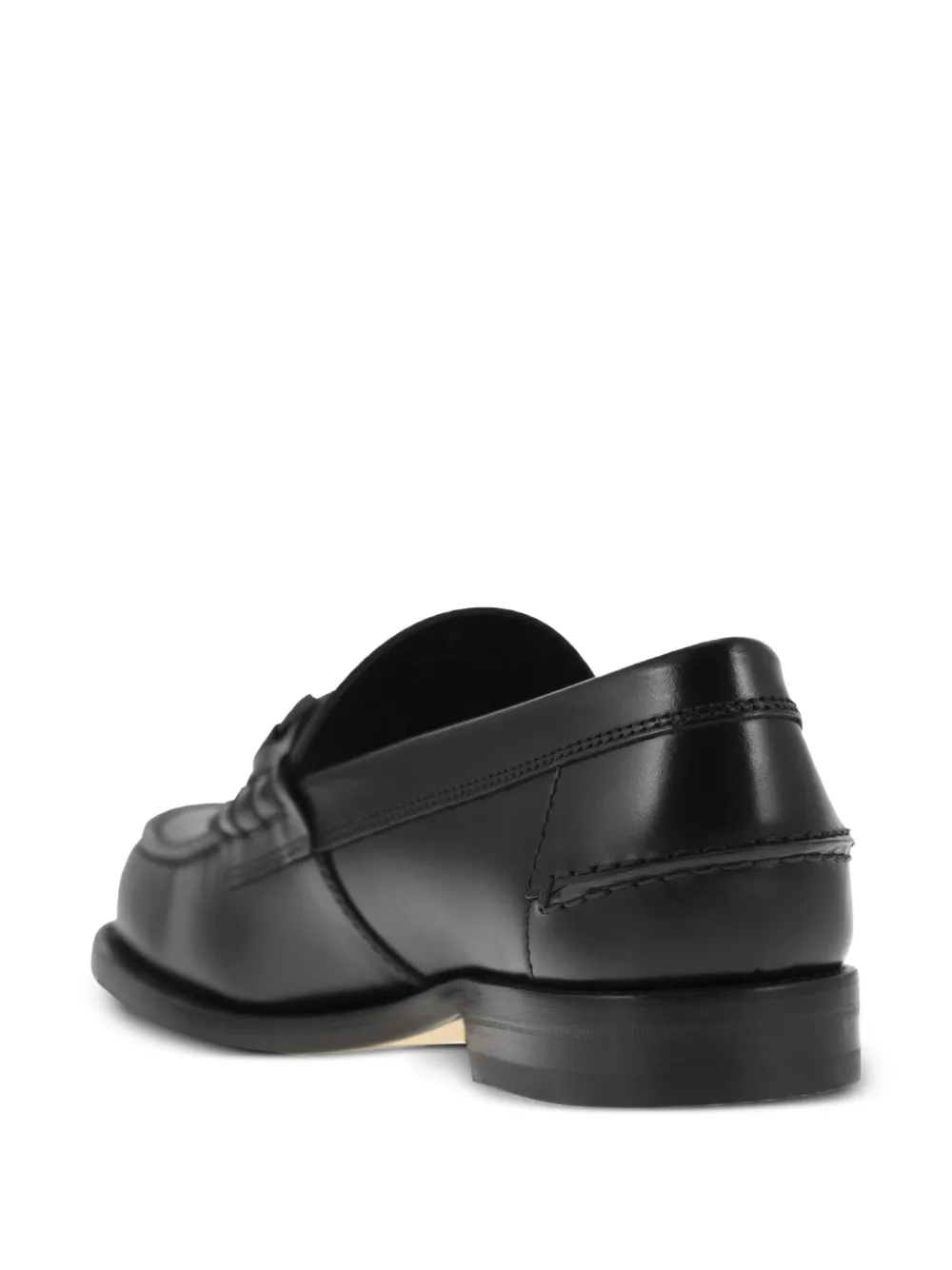 Tod's T Timeless leren loafers Zwart