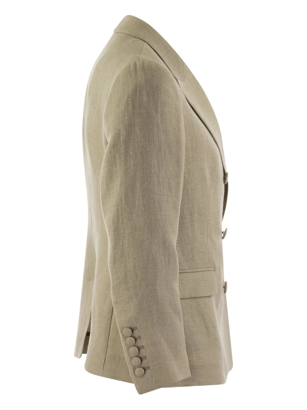  Saulina Anna Double-breasted Blazer - Neutrals 