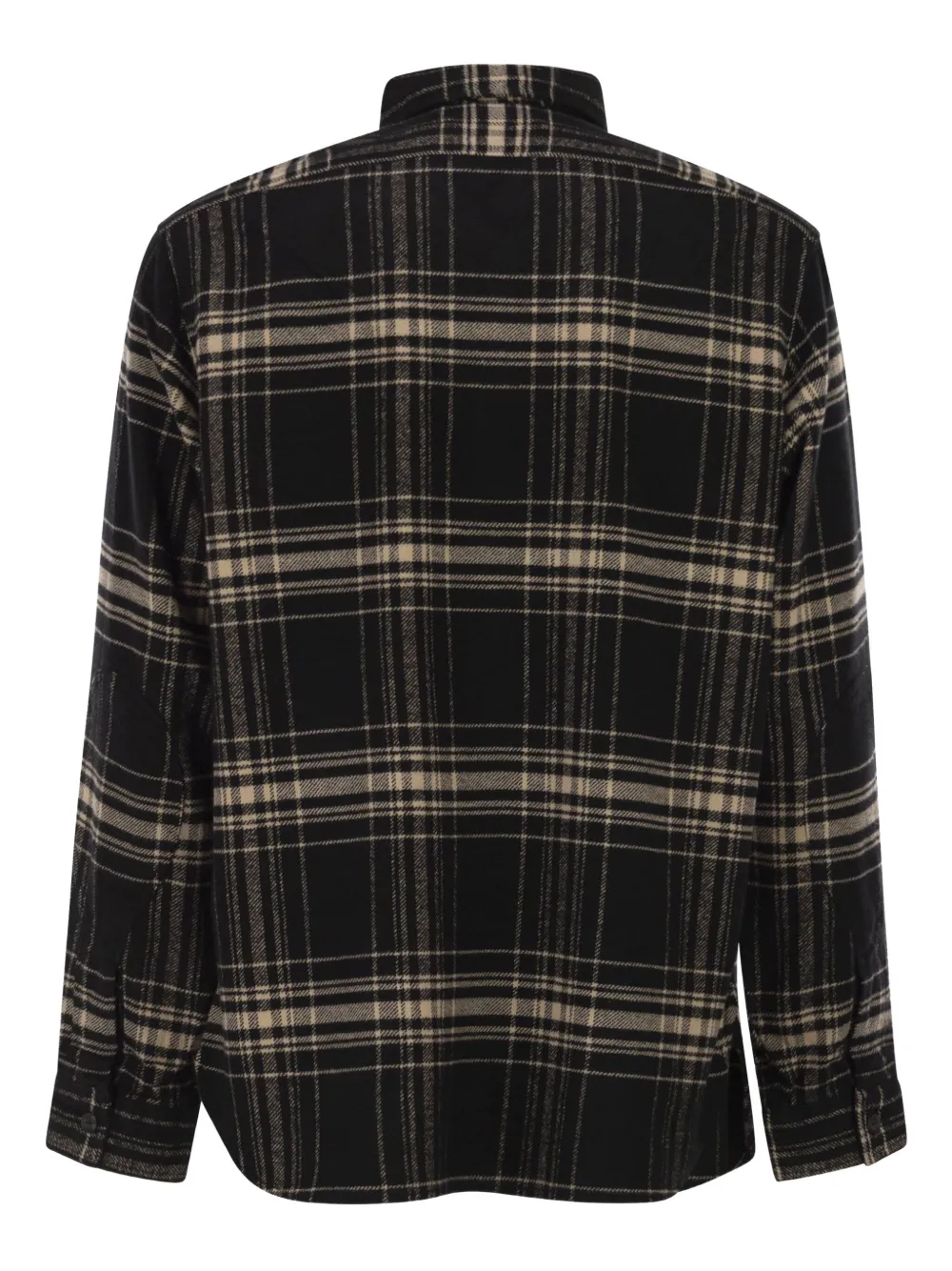 Polo Ralph Lauren Overhemd met tartan ruit en cargo zak - Zwart