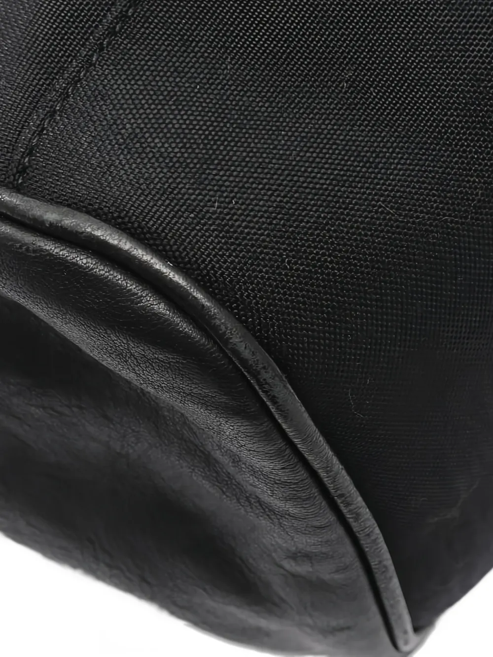 Pre-owned Saint Laurent 2000s City Zip Leather Backpack In Black