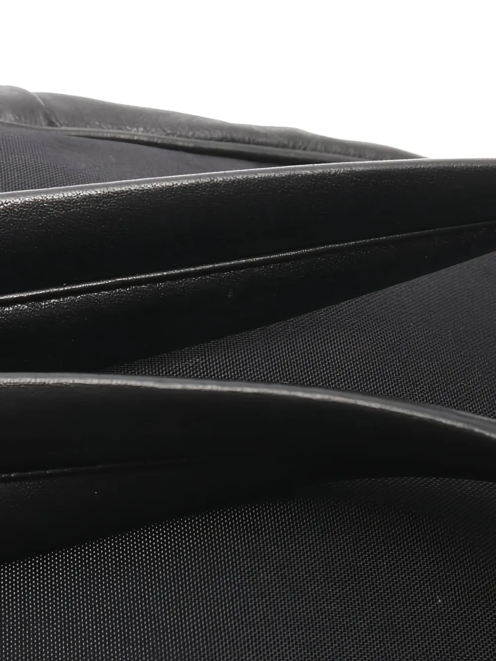 Pre-owned Saint Laurent 2000s City Zip Leather Backpack In Black