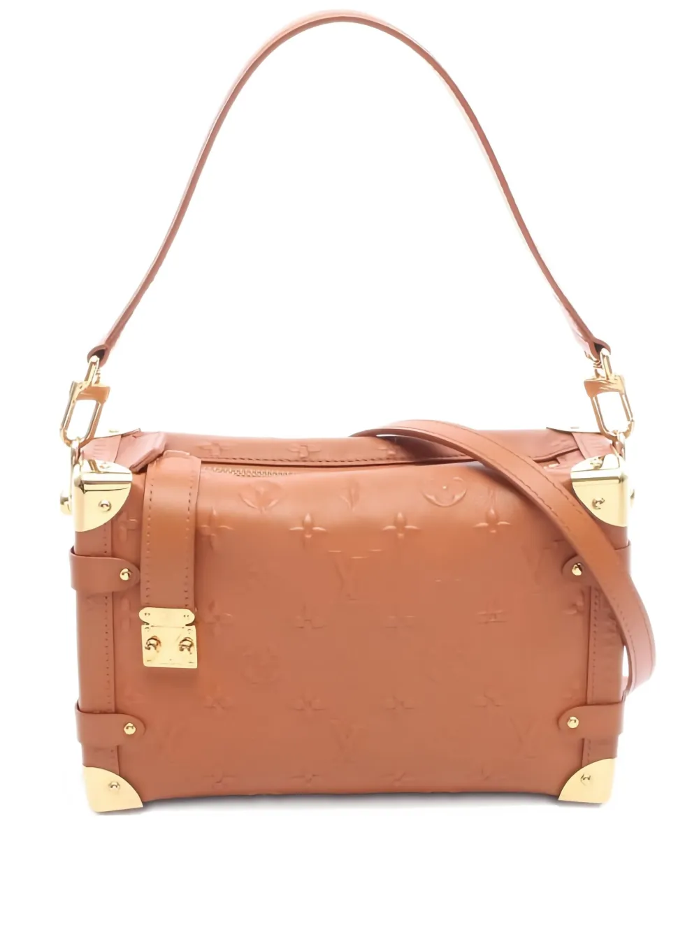 Louis Vuitton Pre-Owned 2021 サイド トランク PM ハンドバッグ - ブラウン Louis Vuitton Pre-Owned 2021 サイド トランク PM ハンドバッグ - ブラウン