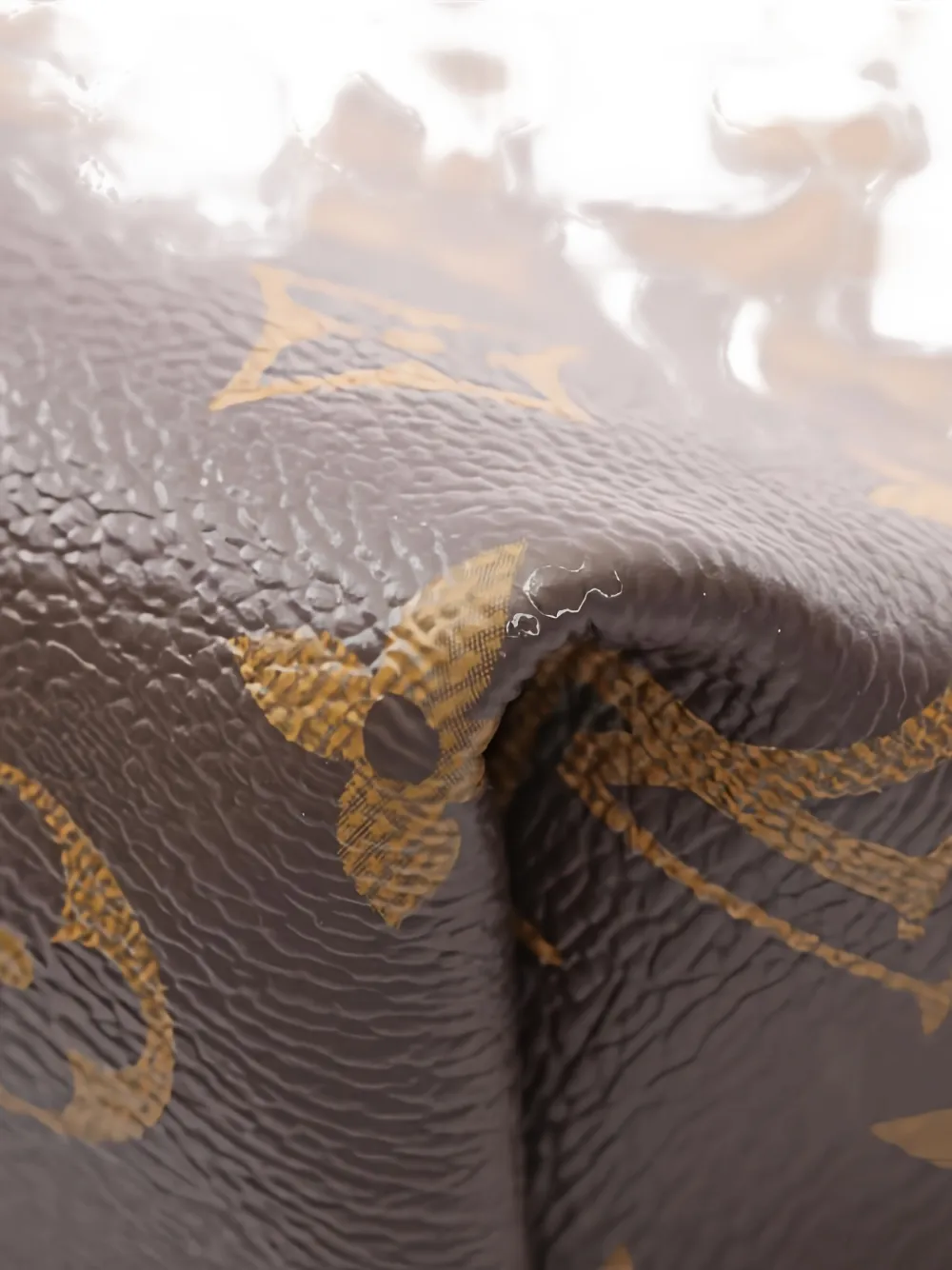 LOUIS VUITTON Pre-owned 2010s Carryall Mm Monogram Canvas Shoulder Bag In Brown