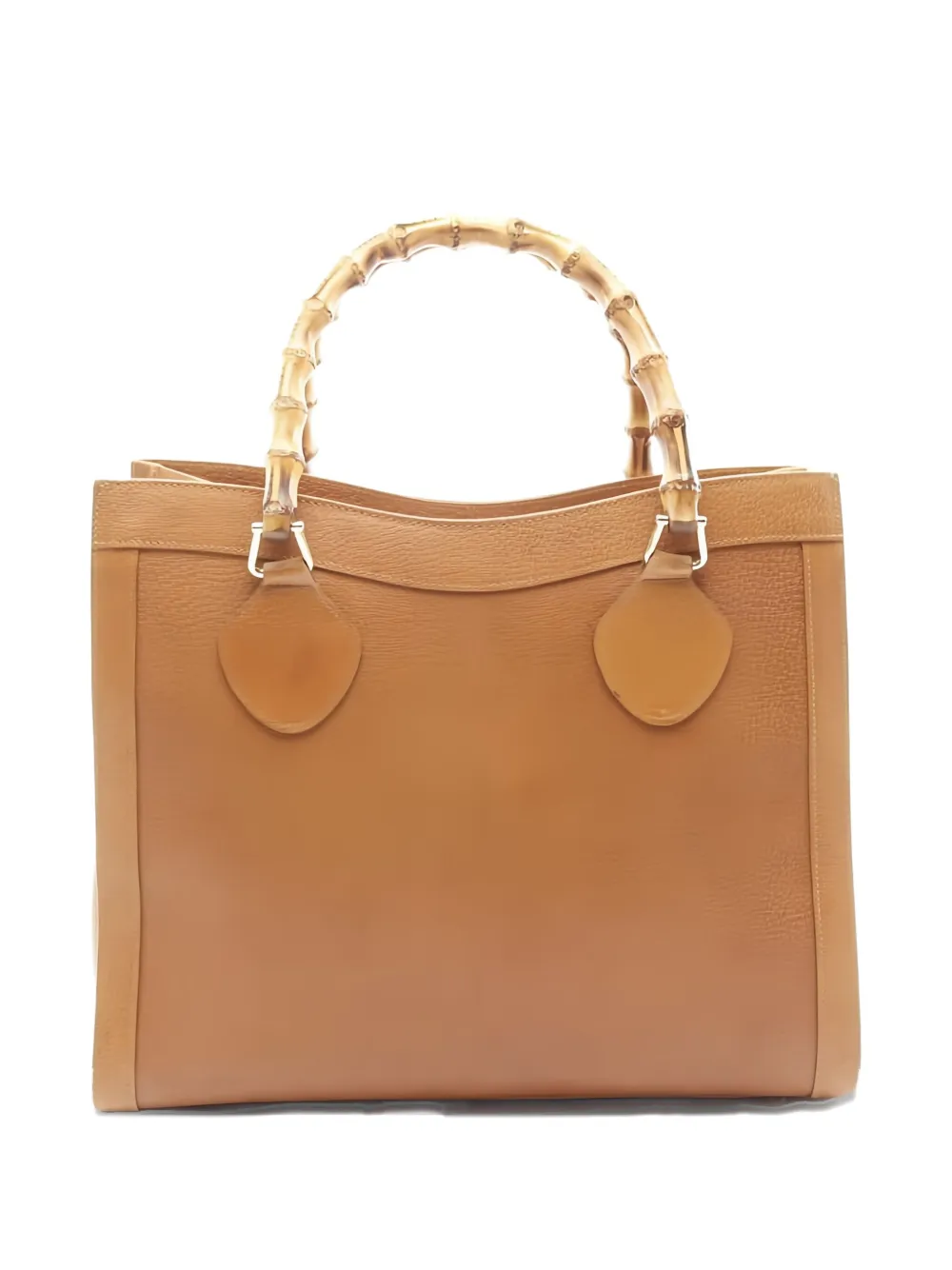 Pre-owned Gucci 2010s Bamboo Tote Bag In Brown