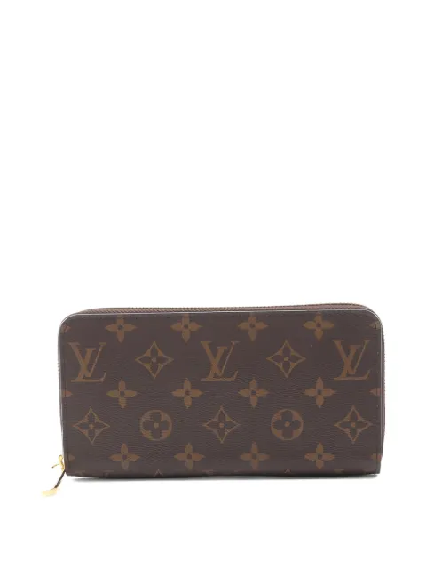 Louis Vuitton Pre-Owned 2021 monogram-pattern zipped wallet