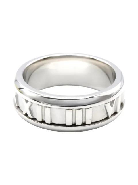 Tiffany & Co. Pre-Owned bague Atlas en or blanc 18ct (années 2010)