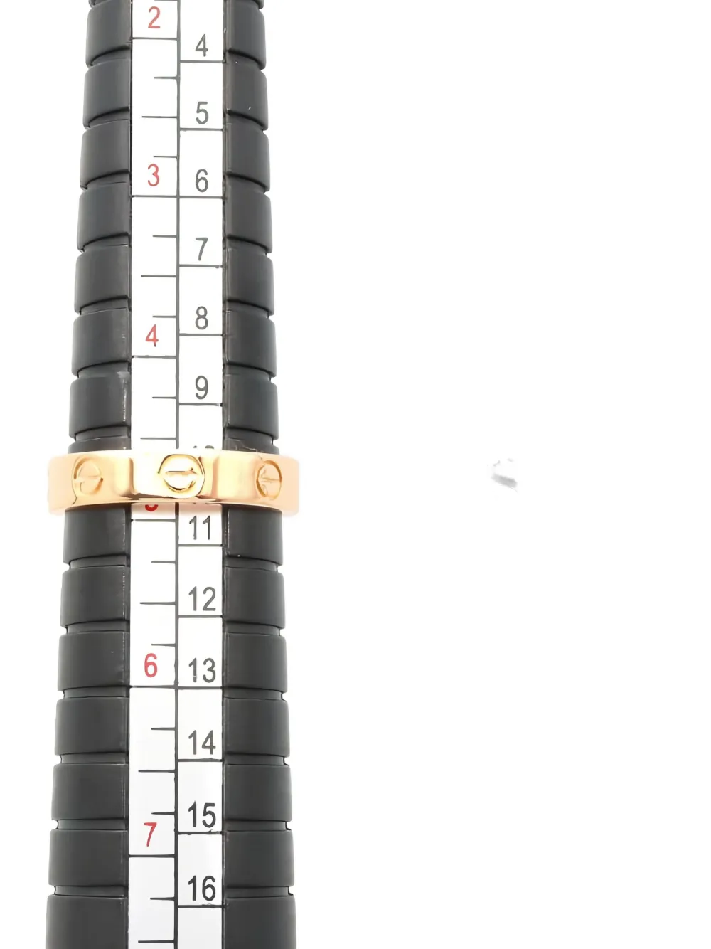 Pre-owned Cartier 2010s 18k Rose Gold Love Diamond Ring In Pink