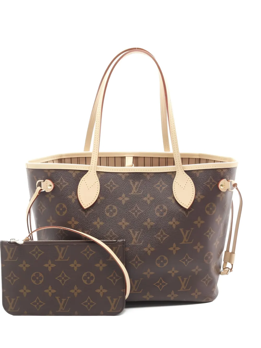 Louis Vuitton Pre-Owned 2021 ネヴァーフル PM モノグラム ハンドバッグ - ブラウン Louis Vuitton Pre-Owned 2021 ネヴァーフル PM モノグラム ハンドバッグ - ブラウン