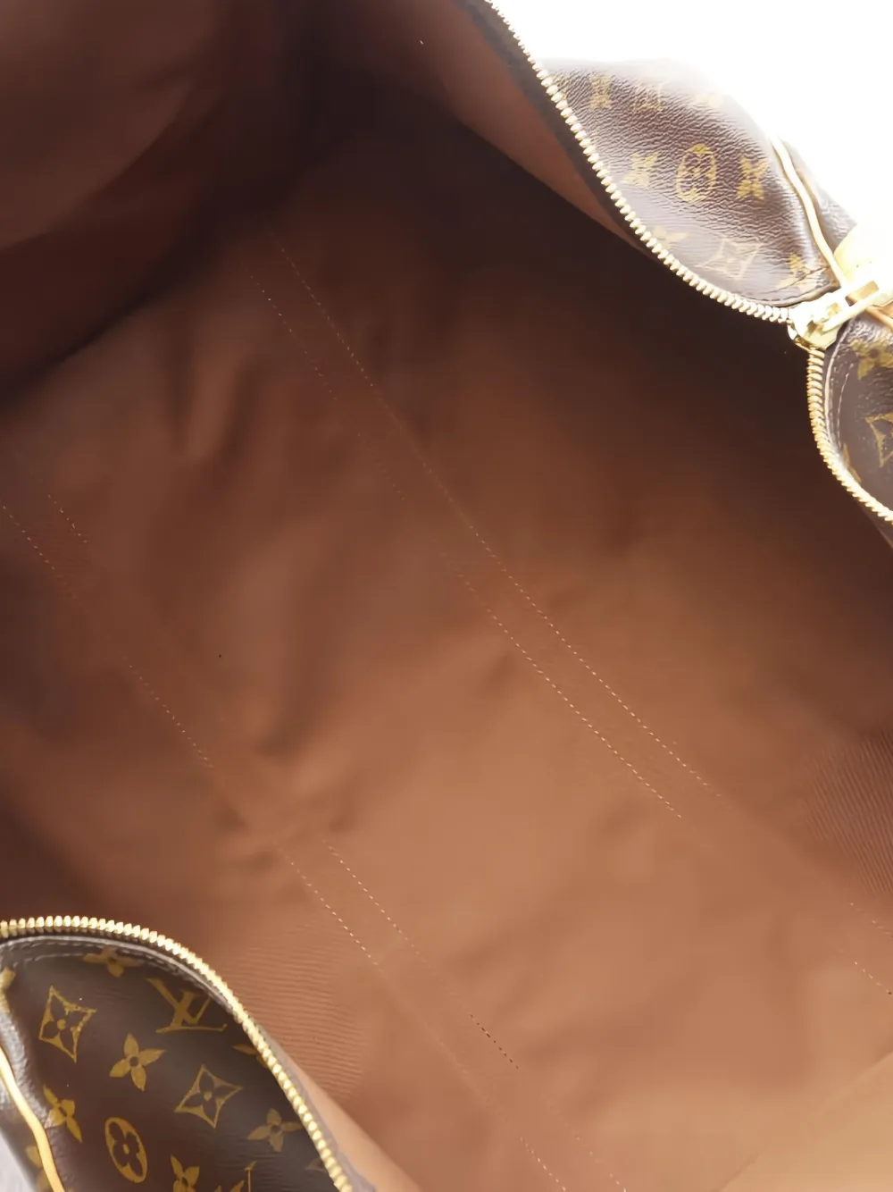 LOUIS VUITTON Pre-owned 1999 Keepall 60 Monogram Boston Bag In Brown