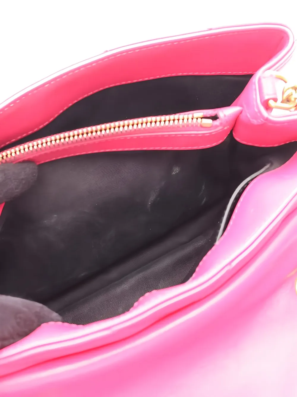 SAINT LAURENT Pre-owned 2000s Small Lulu Leather Shoulder Bag In Pink