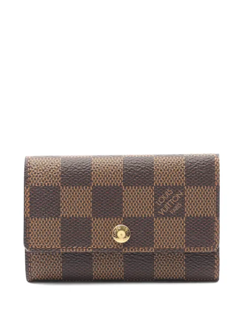 Louis Vuitton Pre-Owned 2016 Damier Ebène key case
