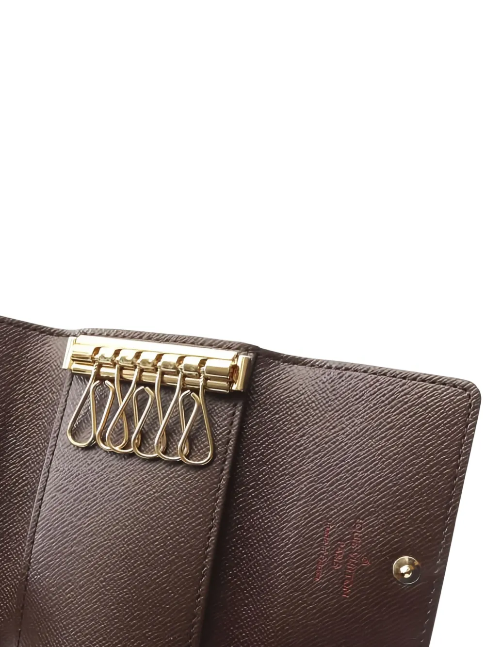 Louis Vuitton Pre-Owned porte-clés Damier Ebène (2016) | Homme | Image 2