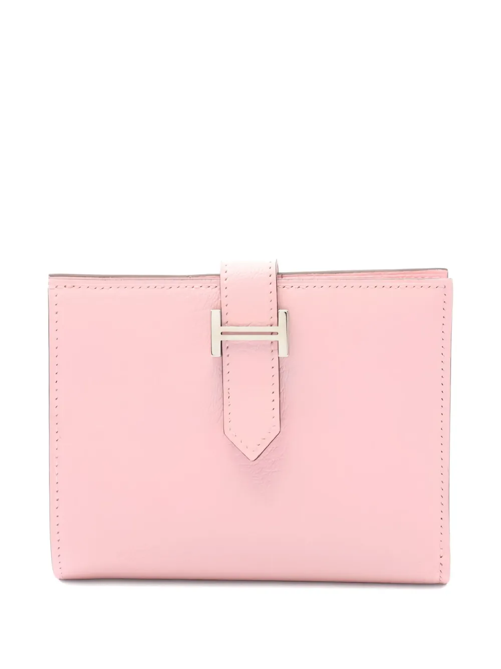 Hermès Pre-Owned 2019 Bearn compact buckle bi-fold wallet | Pink | Image 1