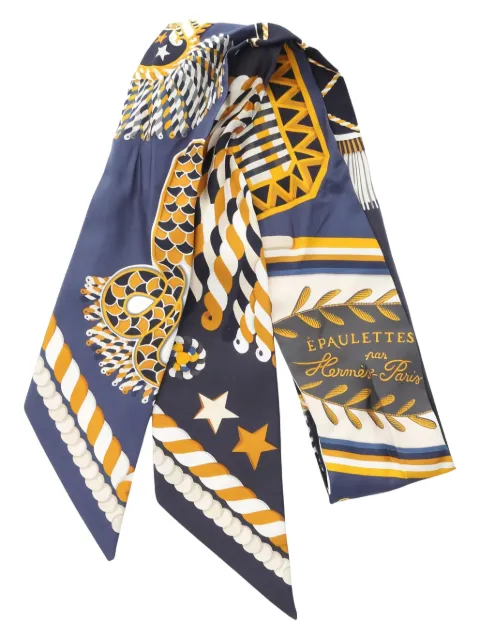 Hermès Pre-Owned 2000s Epaulettes de Gala ribbon scarf