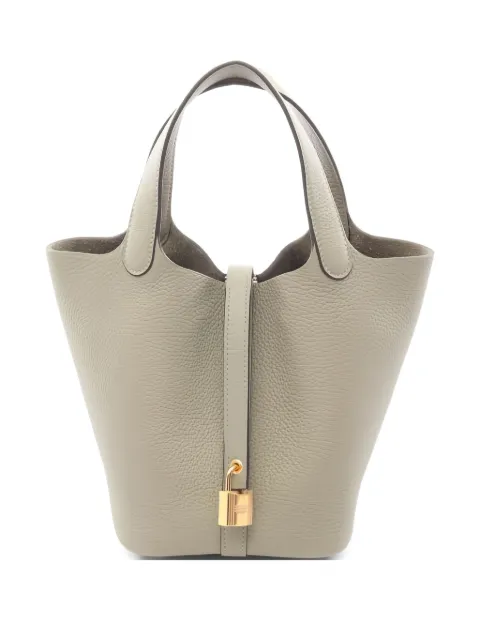 Hermès Pre-Owned 2025 Picotin PM lock tote bag