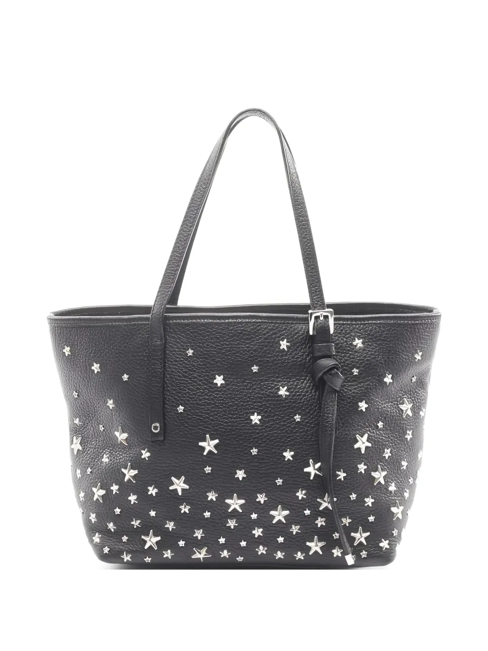 Jimmy Choo Pre-Owned 2010s Sasha S star-studded leather tote bag | Black | Image 1